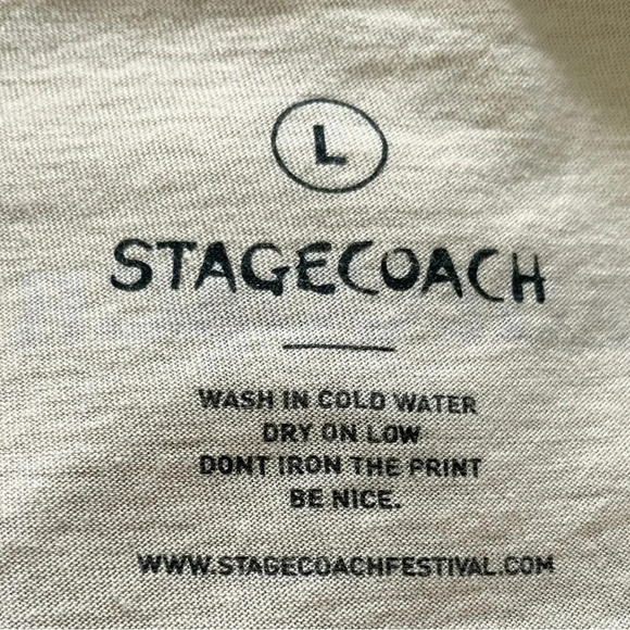 Stagecoach Festival T-Shirt. Official Merch - Pink with Stagecoach illustration - Picture 3 of 8